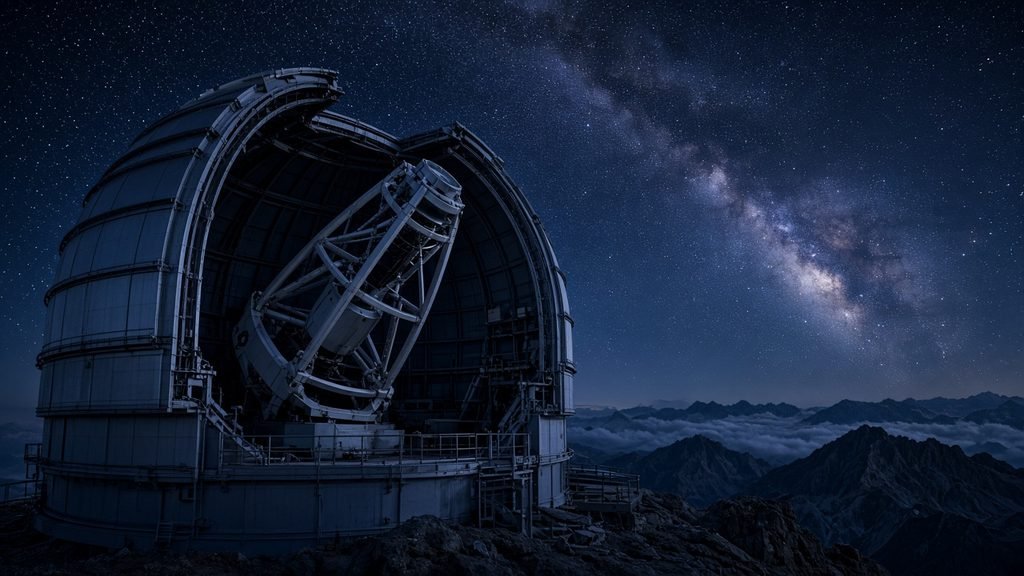 Observatorio astronómico abierto bajo la Vía Láctea